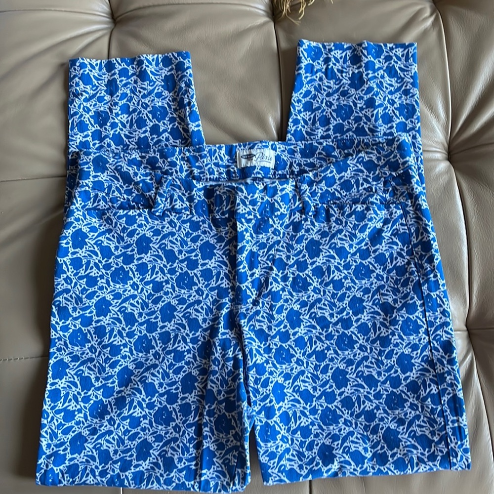 Old Navy Patterned Pixie Ankle Pants Size 10 Regular